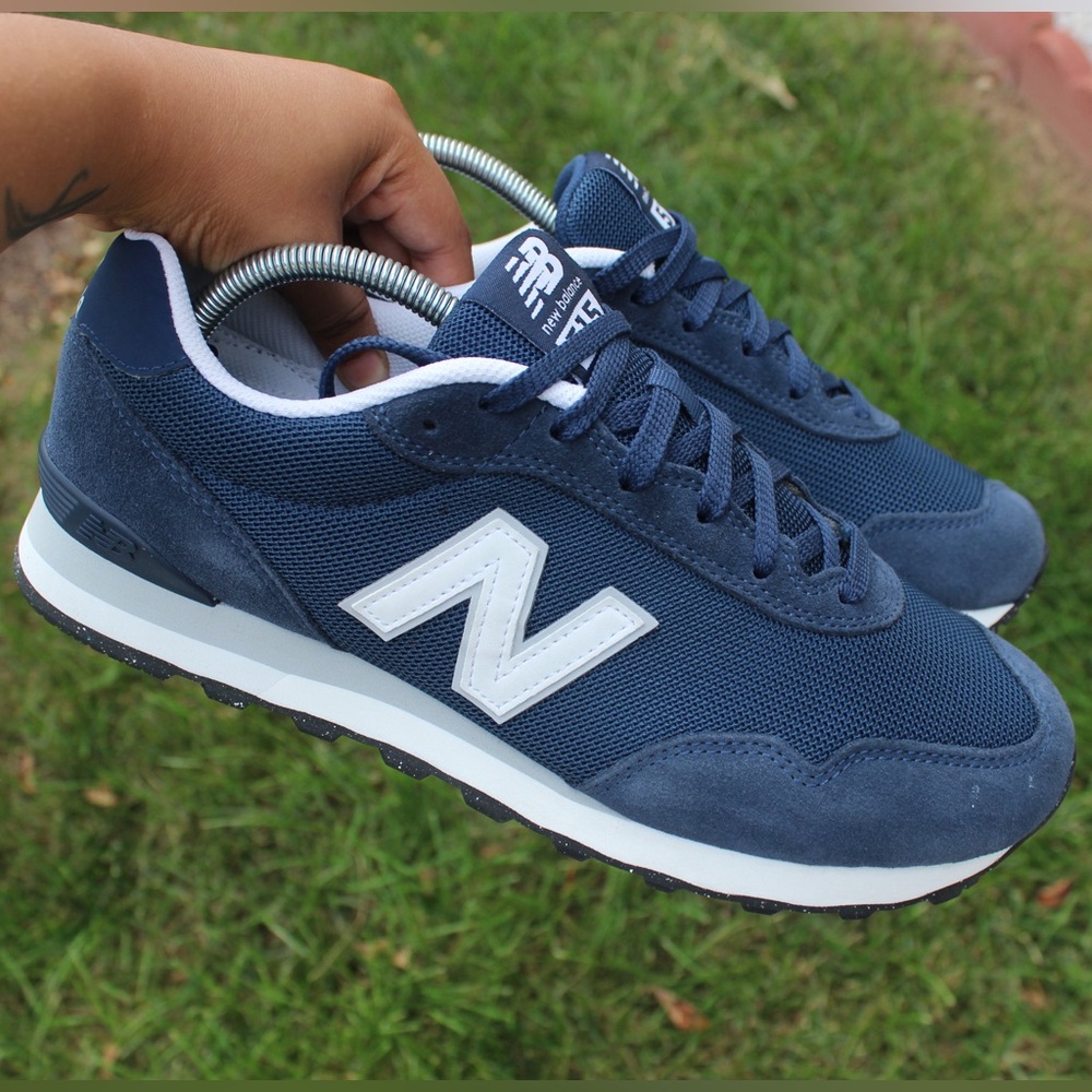 New Balance Men's 515 Navy Blue Retro Sneakers Sz 10
